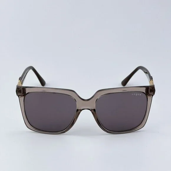 Vogue Women BRAND NEW Sunglasses Transparent Brown Square VO5476SB - Main Image